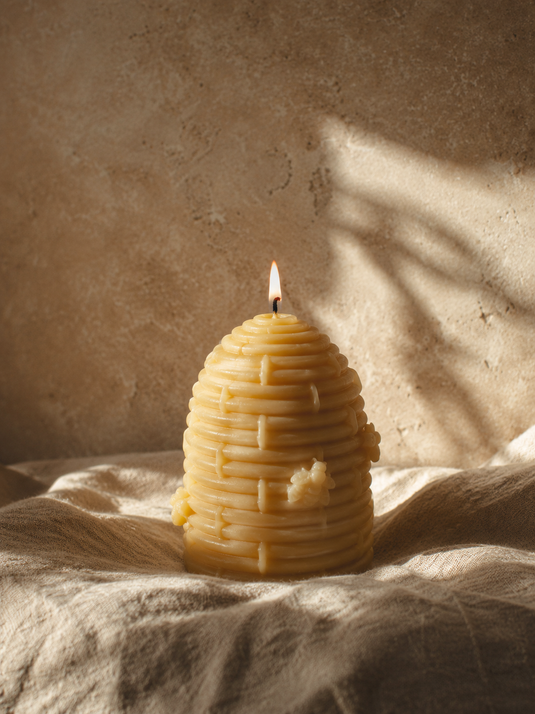Beehive Beeswax Candle | LOVE ALLY