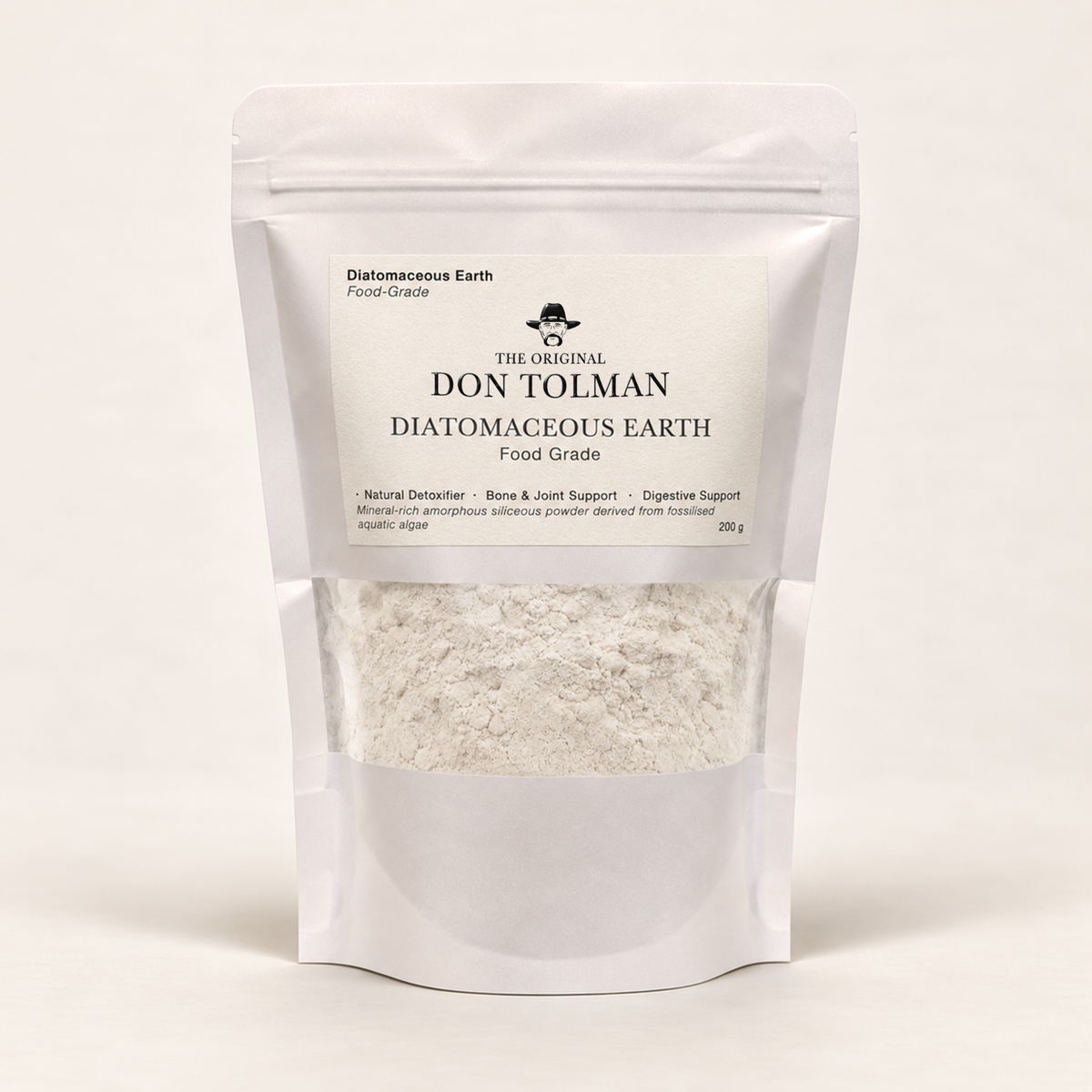 Diatomaceous Earth 200g | Organic Food Grade