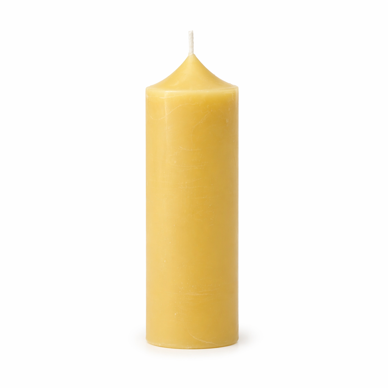 Lulu Beeswax Pillar Candle | LOVE ALLY