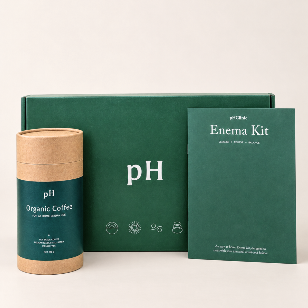 pH Enema Kit & Coffee Combo