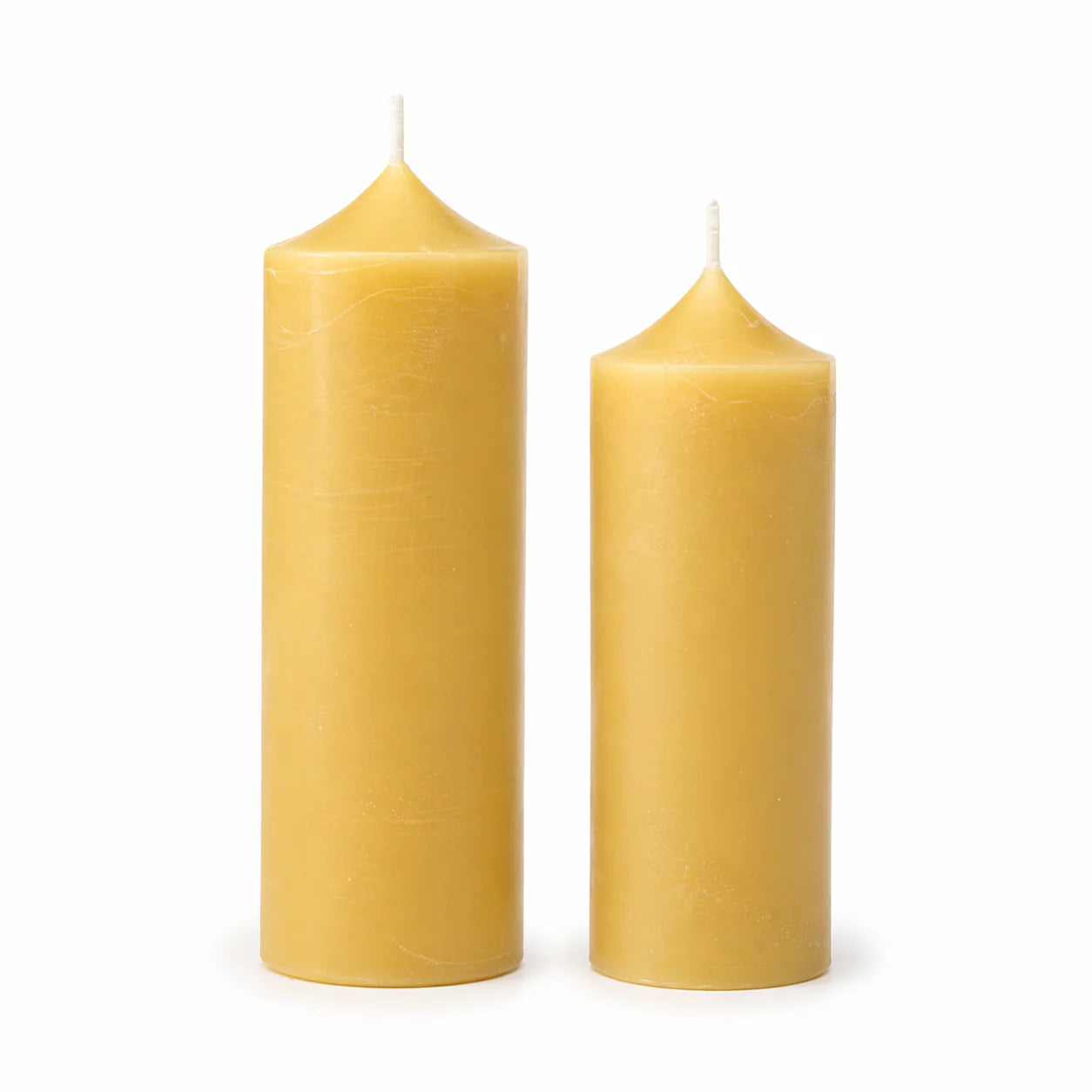 Lulu Beeswax Pillar Candle | LOVE ALLY