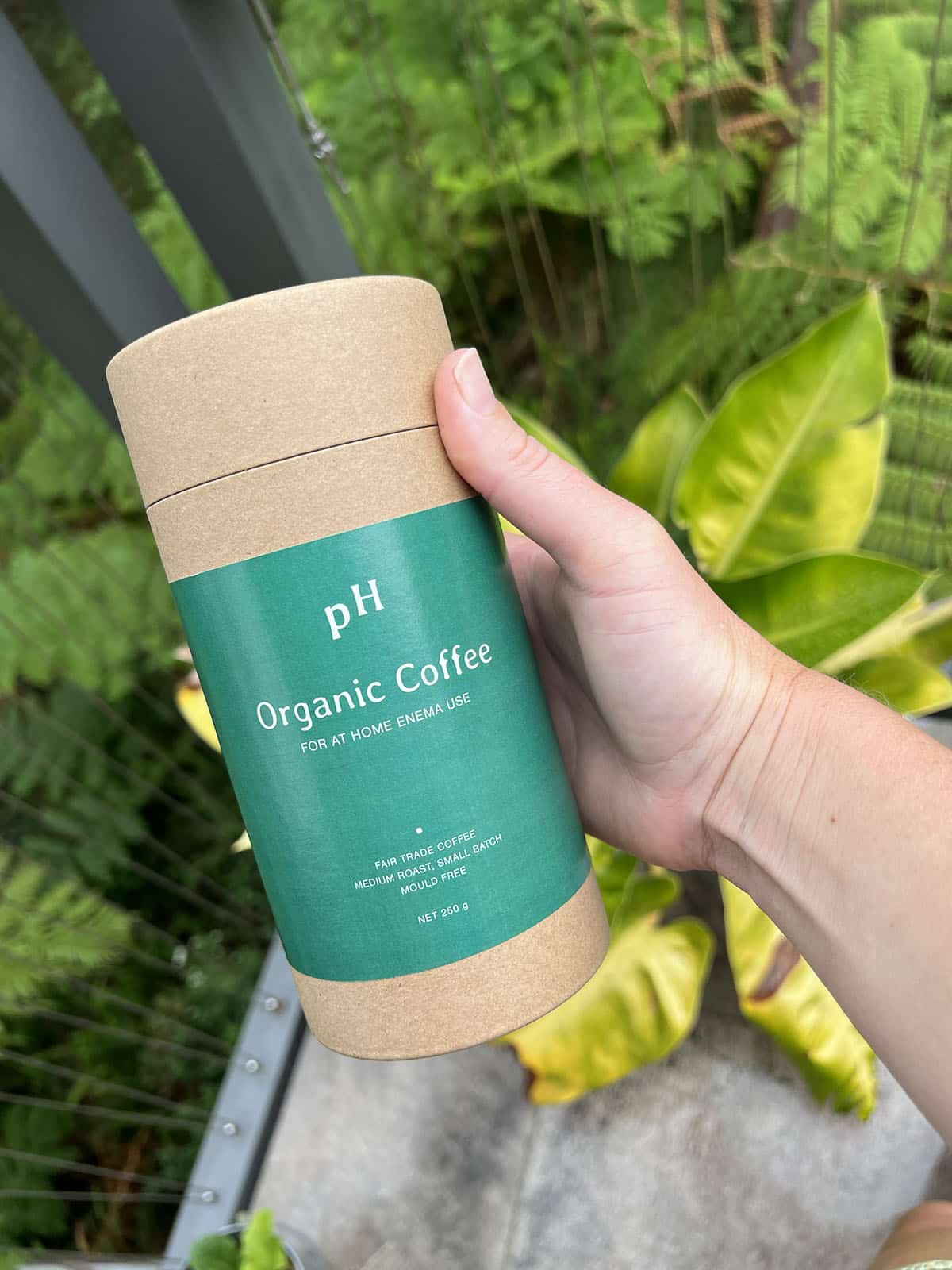 Coffee for home enema